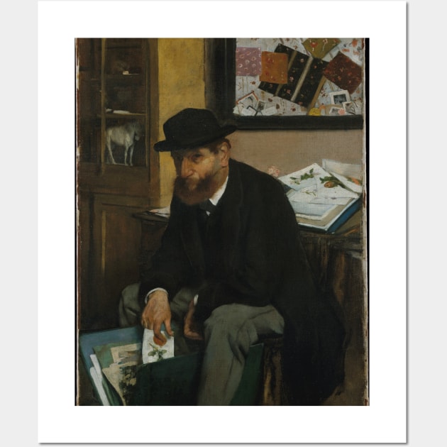 The Collector of Prints Wall Art by EdgarDegas